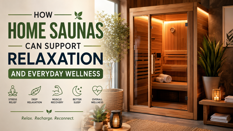 How Home Saunas Can Support Relaxation And Everyday Wellness 1 Home Saunas